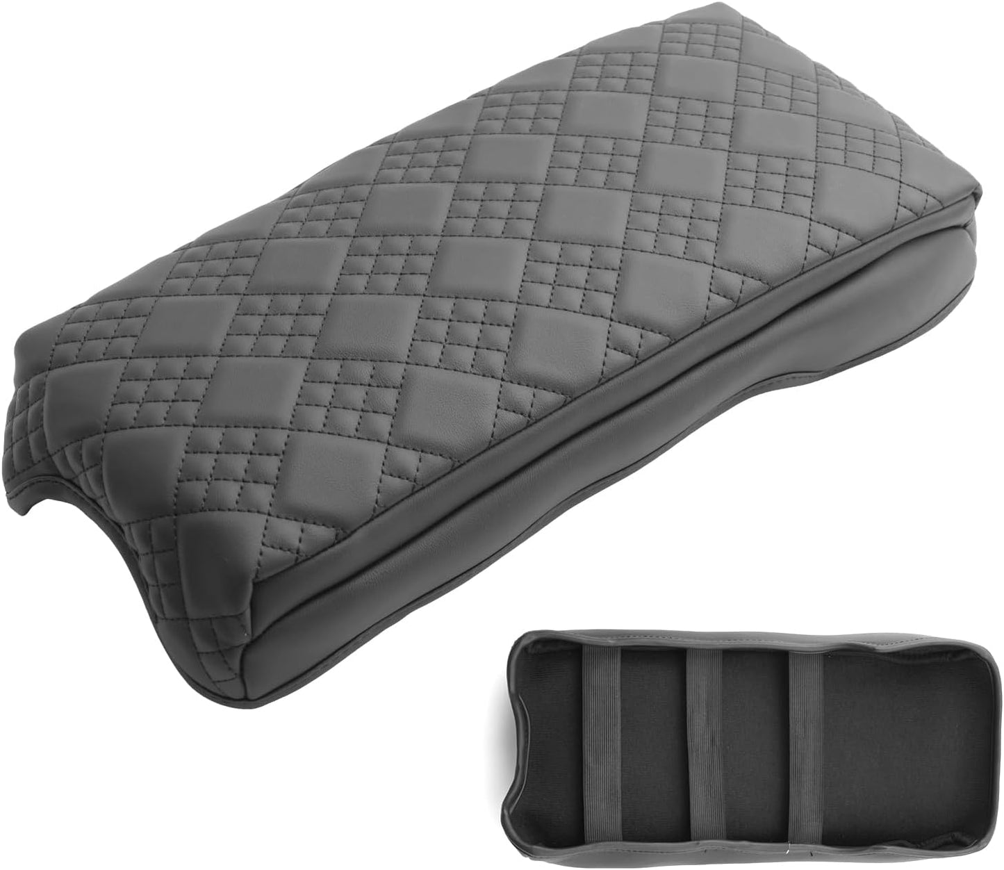 SXCY for 2025 2026 GMC Terrain Armrest Cover Pad for 2025 2026 GMC Terrain Accessories 2025 2026 Terrain Center Console Cover 2025 2026 Terrain Middle Console Cover Add Soft Cotton Cushion (Added-Pad)