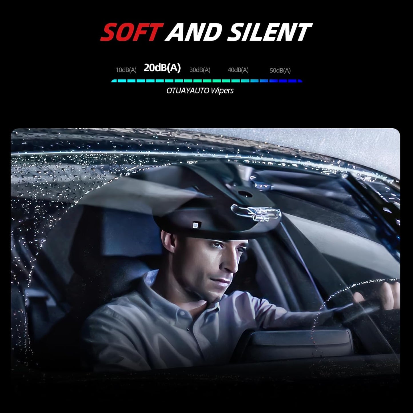 OTUAYAUTO Premium Windshield Wiper Blades - Replacement for BMW X3 2018-2022, BMW X4 2019-2022 - Precision Fit, All-Weather Performance, Front and Rear Wiper Blades, Top Lock - 26"+20"+12" (Pack of 3)