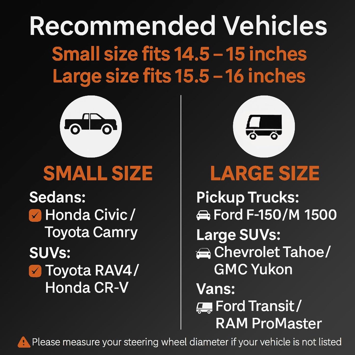 HOTOR Car Steering Wheel Cover - Universal Car Accessory for Diverse Cars, Leather Cover with Anti-Slip Lining, for Steering Wheel with a Diameter of 15.5"-16",Gray