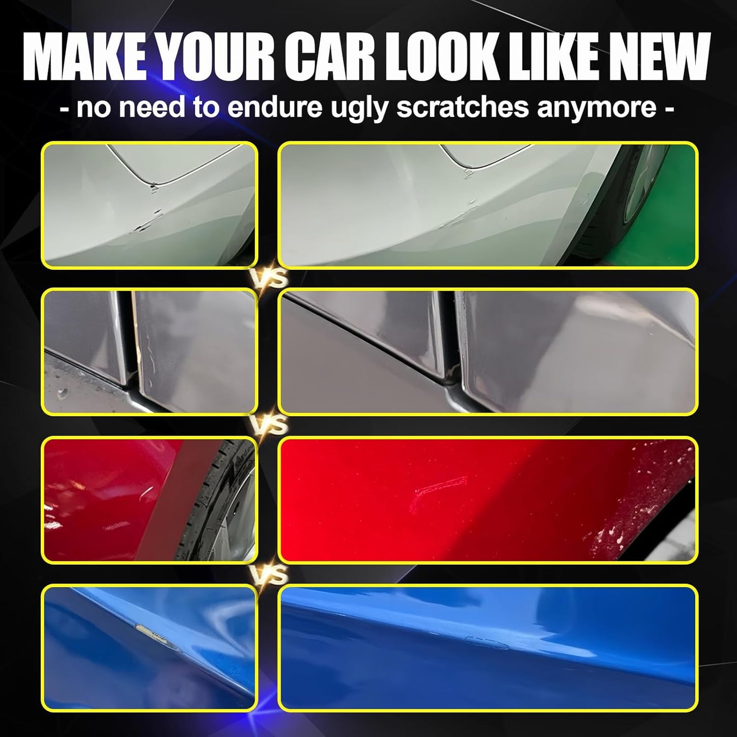 KIKIMO for Tesla Touch Up Paint(Pearl White Multi-Coat(PPSW)), Car Paint Repair Kit for Tesla Model Y/3/S/X, 2 In 1 Scratches Repair with Pen Tip and Brush, Color-Matched for Quick & Easy Fix