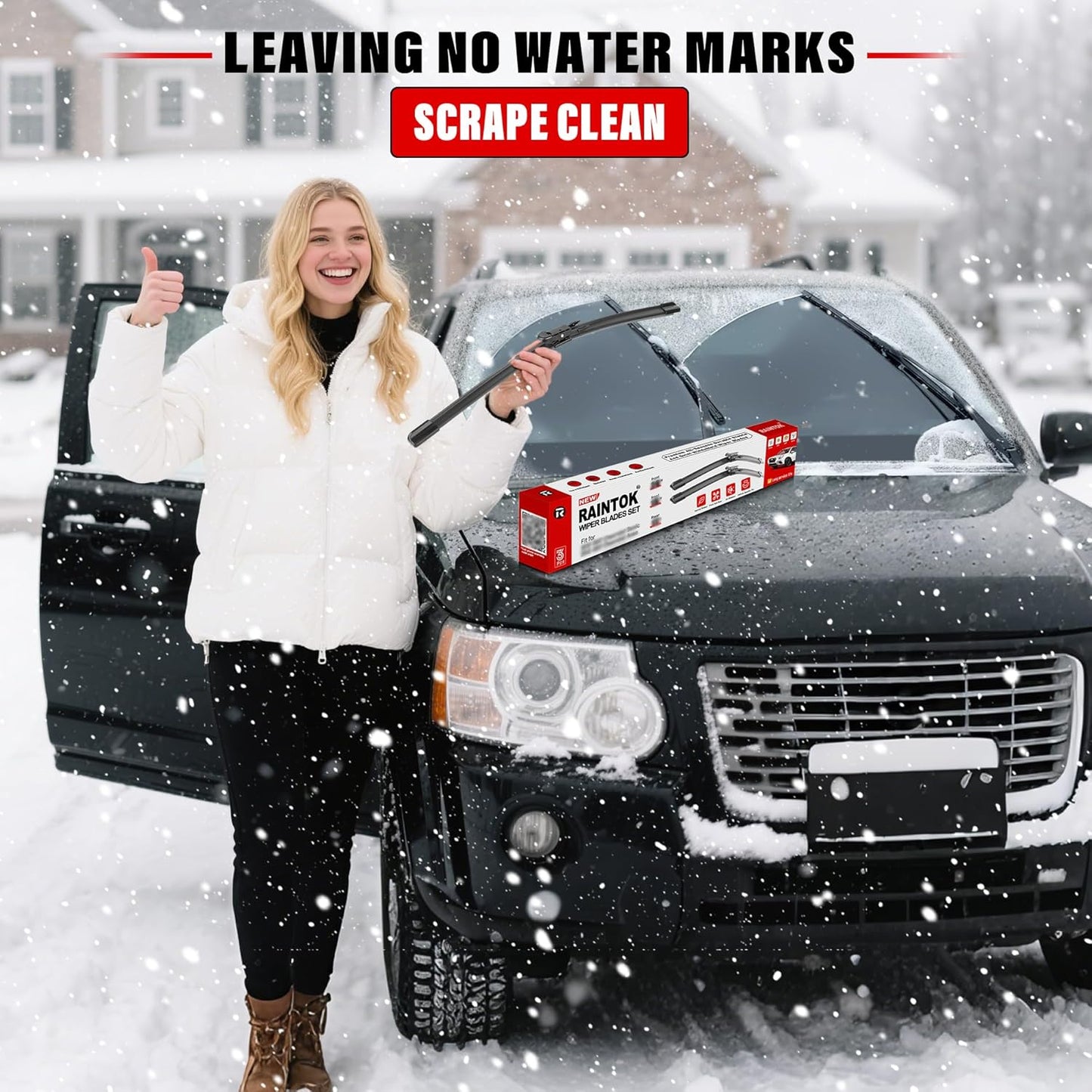 Windshield Wiper Blades Replacement for VW Volkswagen Tiguan 2018 2019 2020 2021 2022 Original Factory Quality Front Rear Wipers Blade Set for My Car - 25" 22" 15" (Pack of 3)