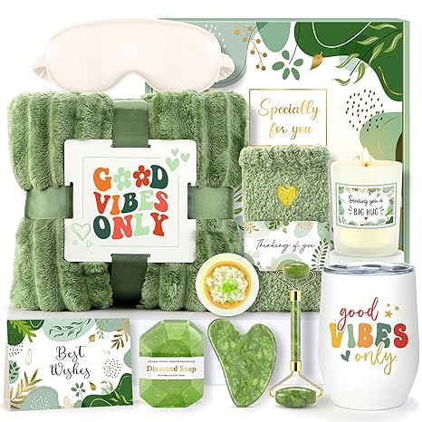 Self Care Gifts for Women Get Well Soon Gift Baskets for Women Thinking of You Gifts for Women Spa Gift Baskets for Women Self Care Kit for Women Relaxation Gifts Box for Women Care Package for Women