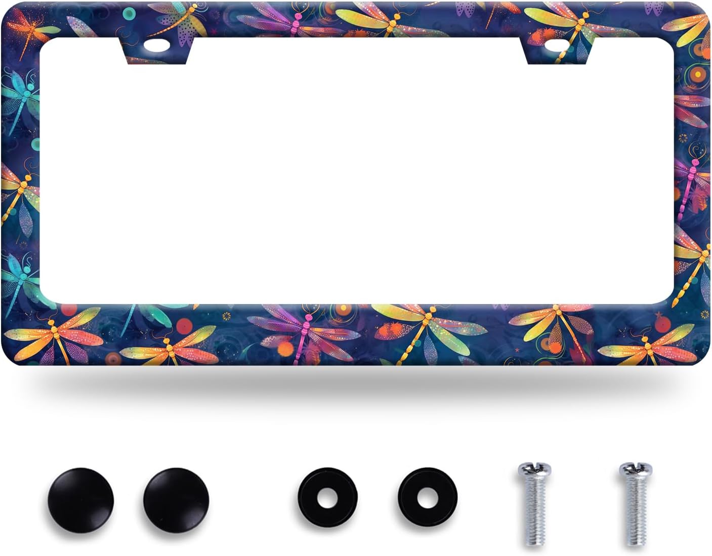 Durable license plate covers and frames offering weather protection and a sleek, polished exterior upgrade.