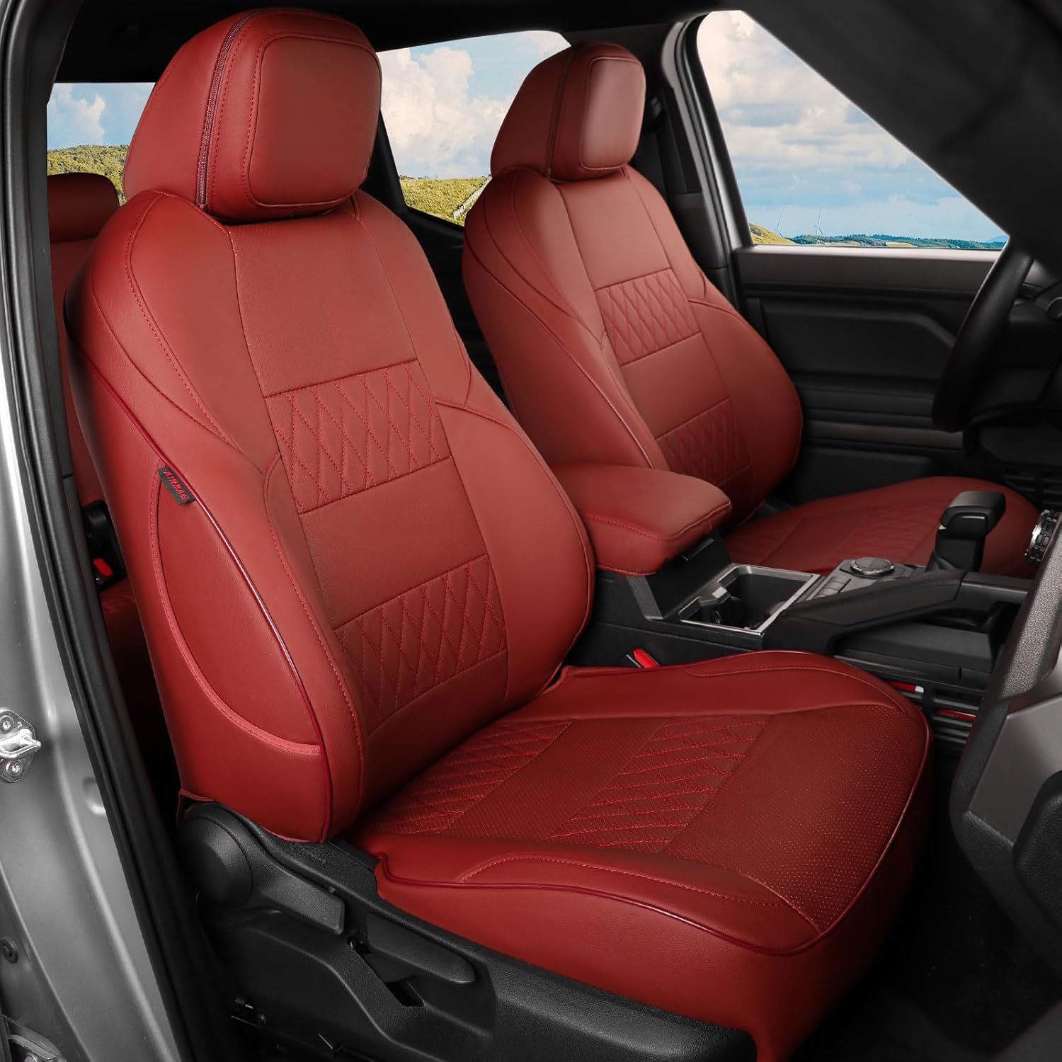 Premium car seat covers and interior accessories providing durable protection, enhanced comfort, and stylish design for modern and classic vehicles.