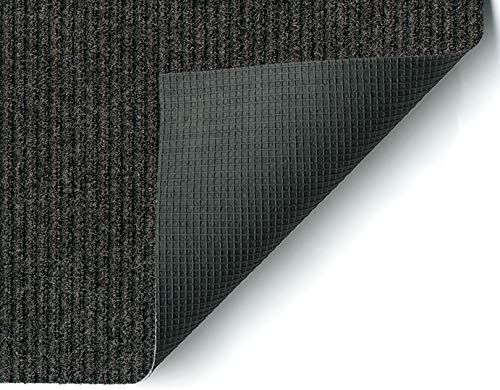 KOECKRITZ Heavy Duty Durable All Weather Indoor/Outdoor Non Slip Entrance Mat Rugs and Runners for Office Business Building Home Garage Front Door (3' x 14', Charcoal)