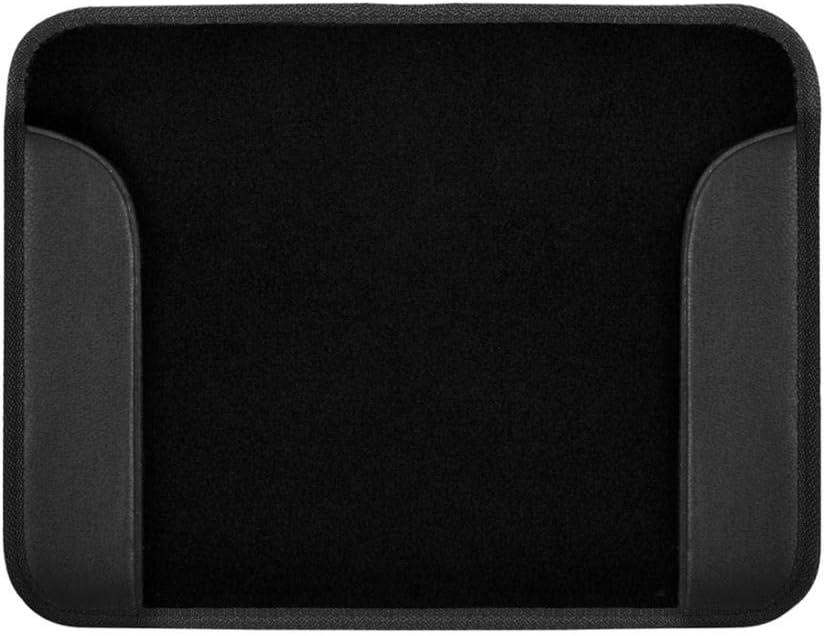 BDK carXS Fresh Two-Tone Carpet Floor Mats, Tribal Tattoo Design with Vinyl Trim for Car Sedan Truck SUV, Front & Rear Set of 4, Black