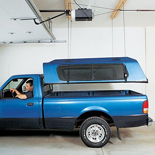 Hoister Direct- Jeep Hardtop Overhead Garage Storage Hoist for Jeep Wrangler, Gladiator, Ford Bronco, Self-Leveling, Safe Anti-Drop System, Easy One-Person Operation, 45-145lb Capacity -7803.Jeep