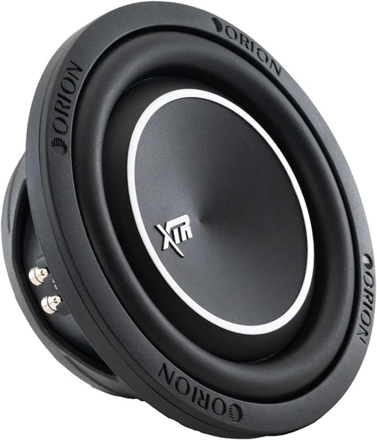 Orion XTR Series XTR8SWD2 Free Air Slim Shallow Mount 8” Car Subwoofer, 1200W Max Power, 300W RMS, Dual 2 Ohm, UV Coated Cone, NBR Surround – OEM Sub Replacement Compact for Lexus, BMW, Nissan, & More