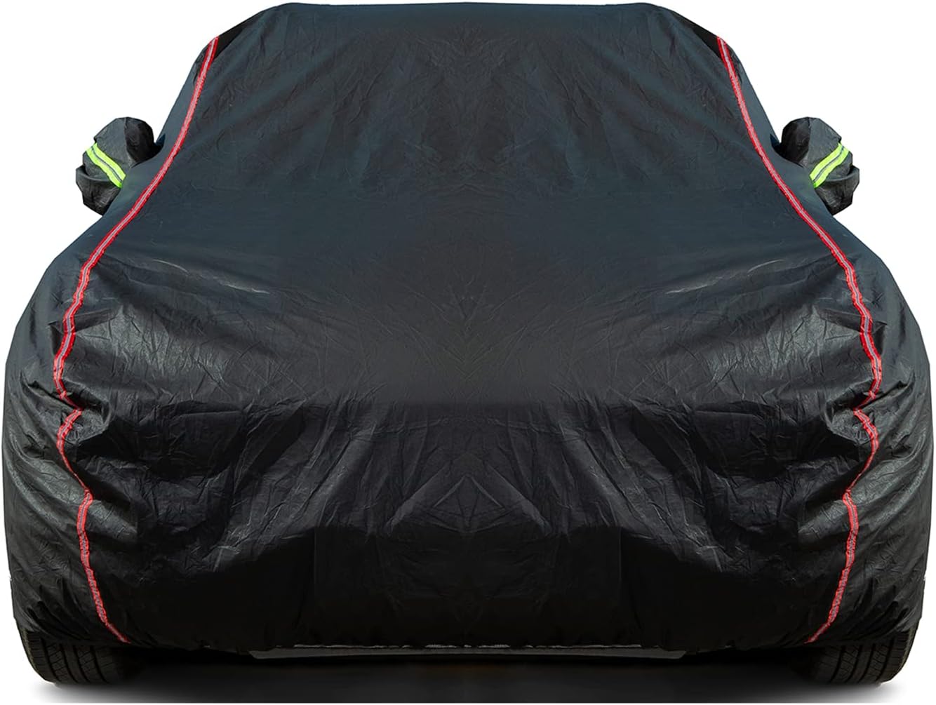 Breathable New Material, Waterproof Car Cover, Locks and Zipper Doors, Sunscreen Waterproof UV Prevention Snowproof Wind and Windproof,Suitable for Indoor Outdoor,for Sedan (188" to 198") B3