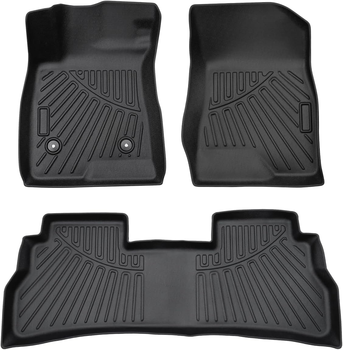 Cartist Floor Mats Custom Fit for Chevrolet/Chevy Trax 2024 2025 Accessories All Weather Floor Liners for Trax Heavy Duty TPE Odorless