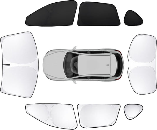 8pcs Car Window Shades for Mazda CX-5 2013-2016 Accessories,Windshield Side Rear Full Sunshade,Sun Visor UV Blocking, Privacy Protection and Blackout for Camping Outdoor