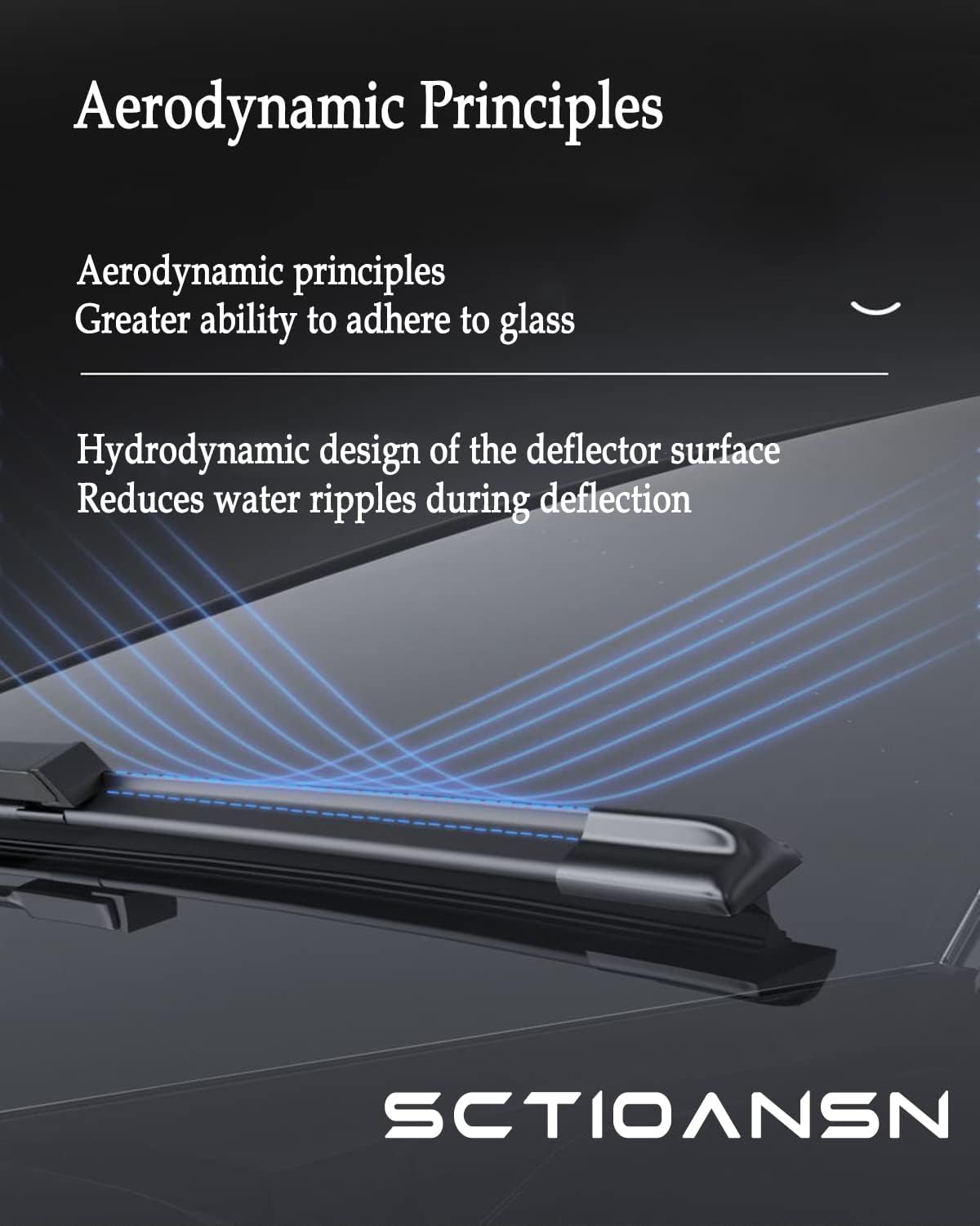 3 Wipers Set-26"+16" Front Windshield Wipers and 14A" Rear Wiper Blade for Toyota CHR 2016-2021-Factory Original Equipment Replacement (Pack of 3)‎Push Button/Top Lock
