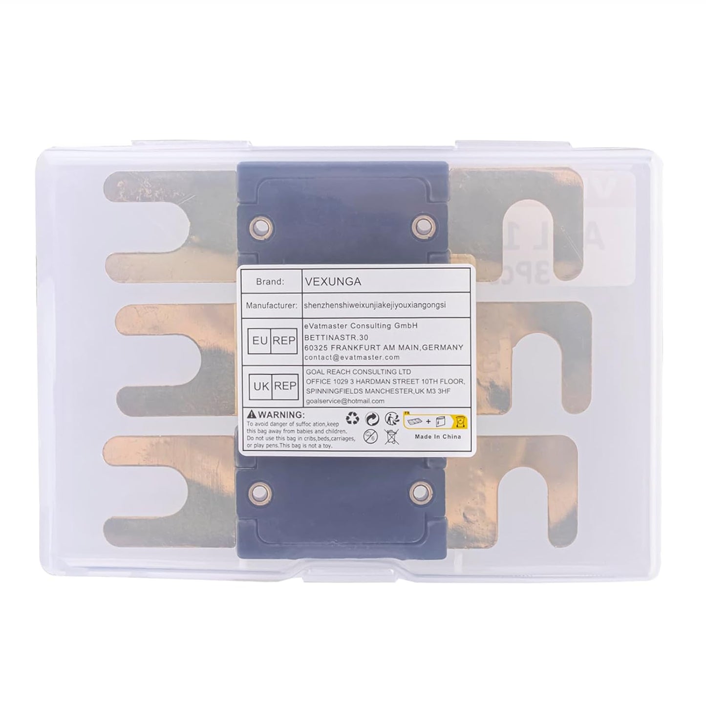 300A ANL Fuse 300 Amp Inline Blade Fuses 32V for Car Audio Inverter Automotive Stereo (Pack of 3 pcs)