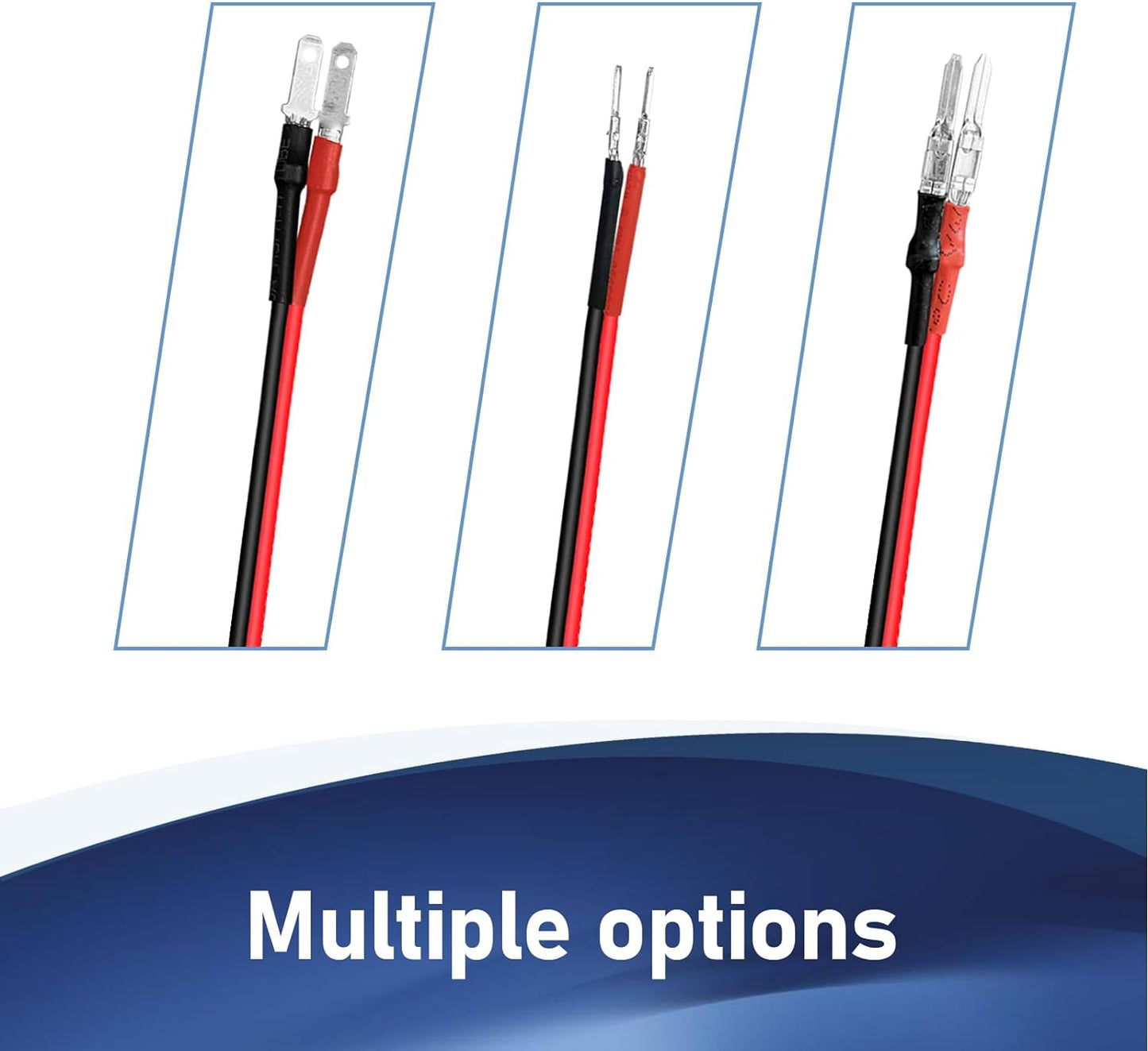 Radar Detector Mount,Rearview Mirror Rod Radar Mounting Bracket+Rearview Mirror Hard Wire Power Cord kit16,with Inline Fuse (for Radar Base with EZ Magnet Connection)