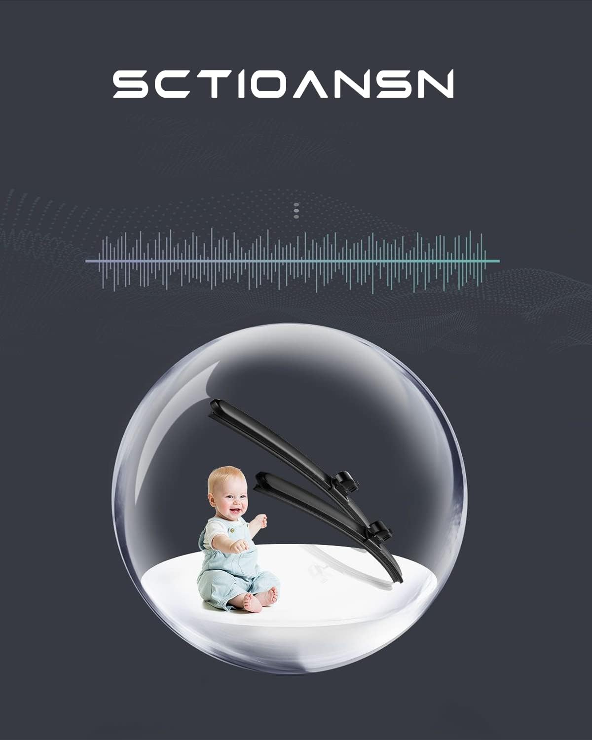 3Pcs Windshield Wipers For Subaru Outback 2020 2021 2022, All Seasons Original Equipment Automotive Replacement Windshield Wiper Blades for My Car- 26"+18"+16" (Pack of 3)