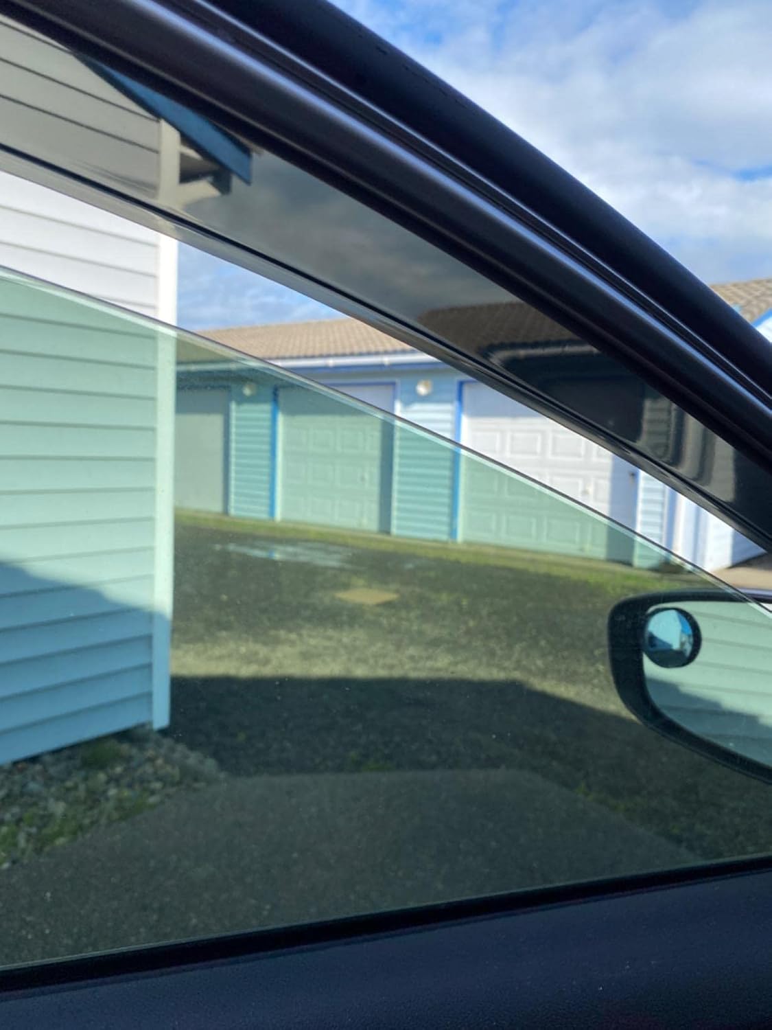 94276 Sunproof Waterproof Side Window Wind Deflector, 4pcs Protective Replacements Rain Guards, Window Visor fit for 2017 2018 2019 2020 2021 2022 2023 2024 Honda Ridgeline