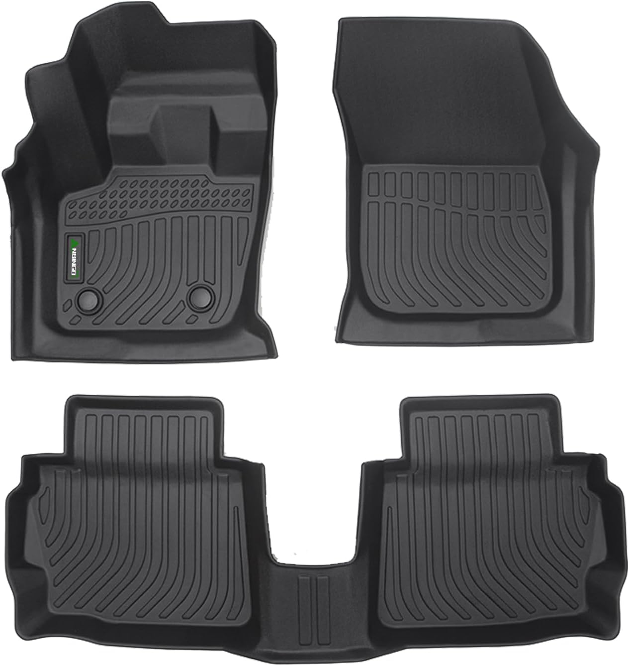 ANBINGO® Floor Mats Custom for Ford Fusion 2013-2016，Fusion All Weather Car Mat, Fusion Floor Liner, TPE Rubber Liners for Ford Fusion Accessories