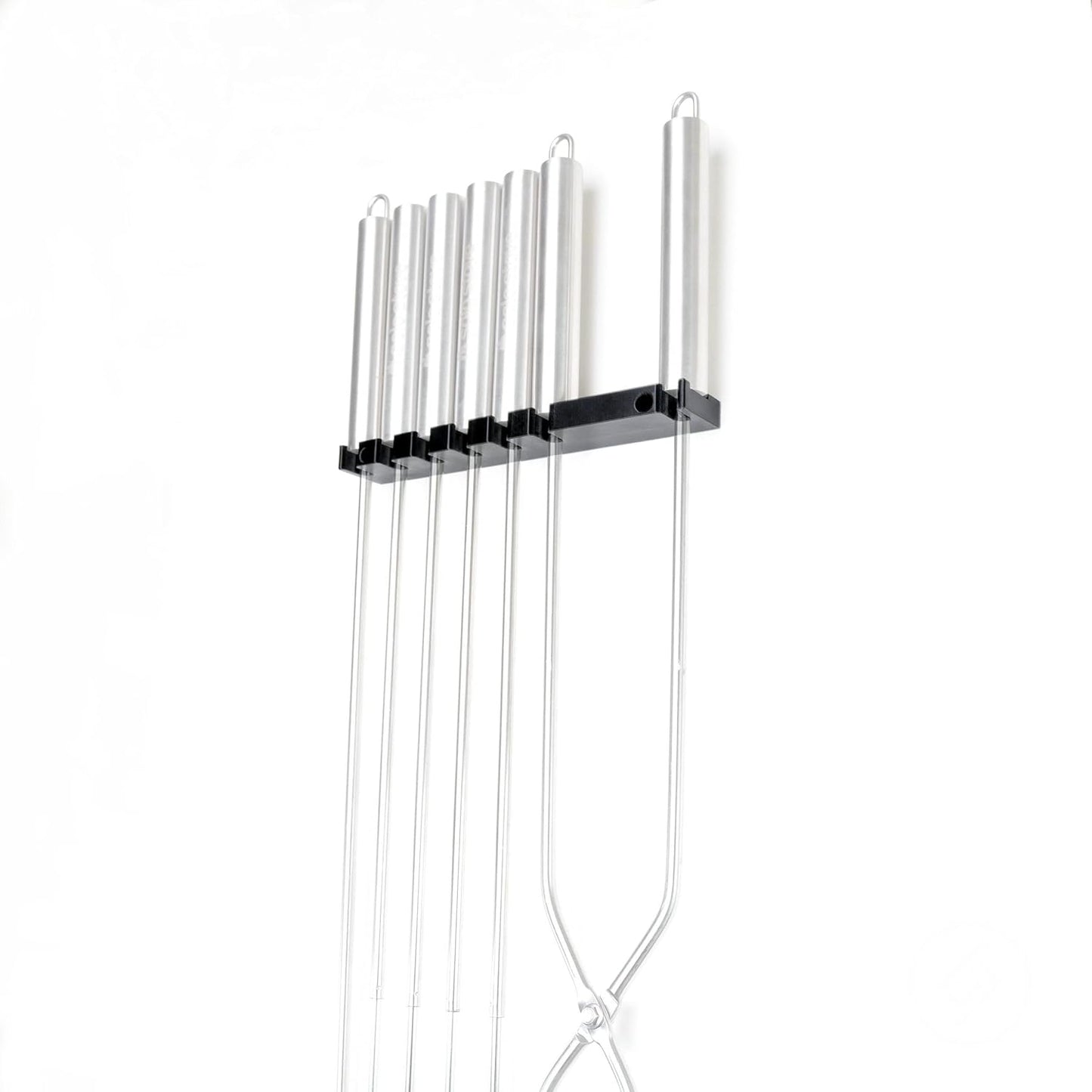 Spartan Mounts Hook Designed for Solo Stove Tools | Camping Backyard Family Campfire Tools Storage Display Rack Fire Hook Mount