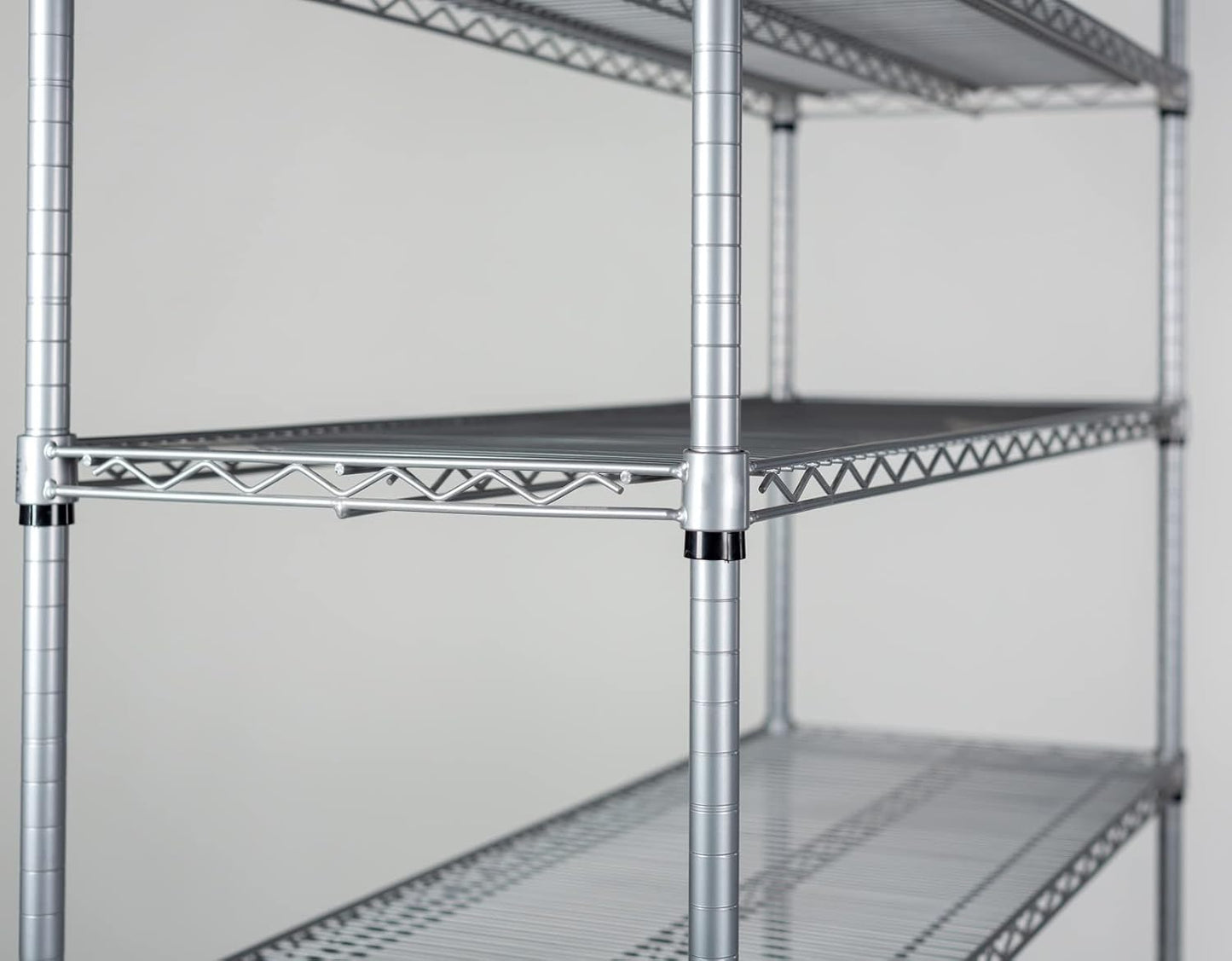 Omega 18" Deep x 24" Wide x 80" High 3 Tier Gray Starter Shelving Unit