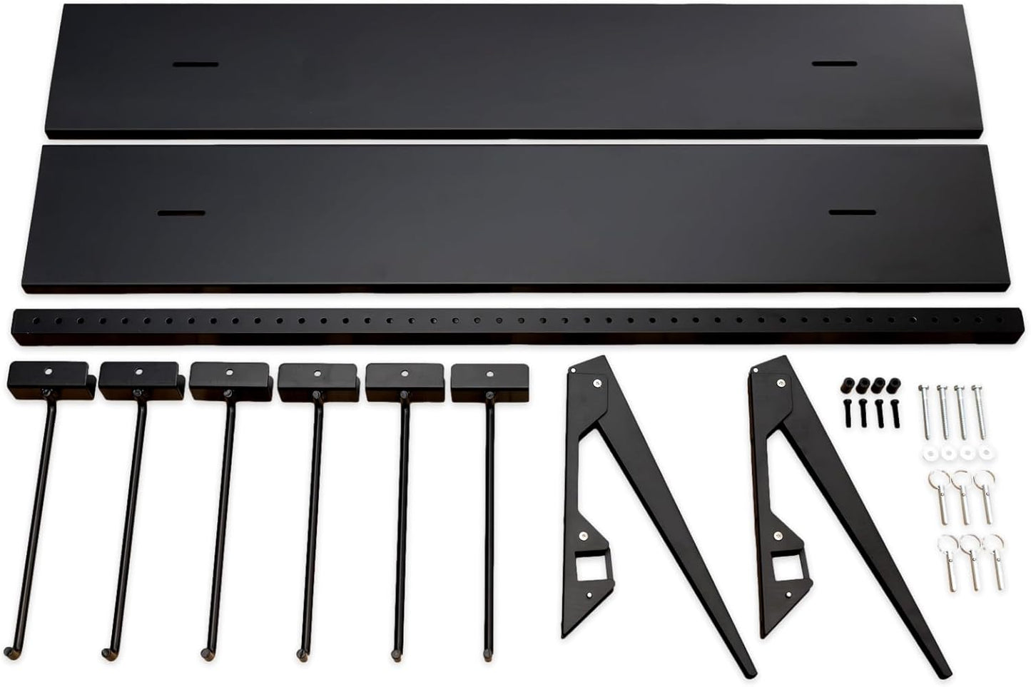 StoreYourBoard Chair Storage Rack with Storage Shelf – Folding Chair Rack for Home & Garage Organization, Chair Hangers for Folding, Beach, Patio & Camping Chairs, Heavy Duty Steel, Holds 300 lbs