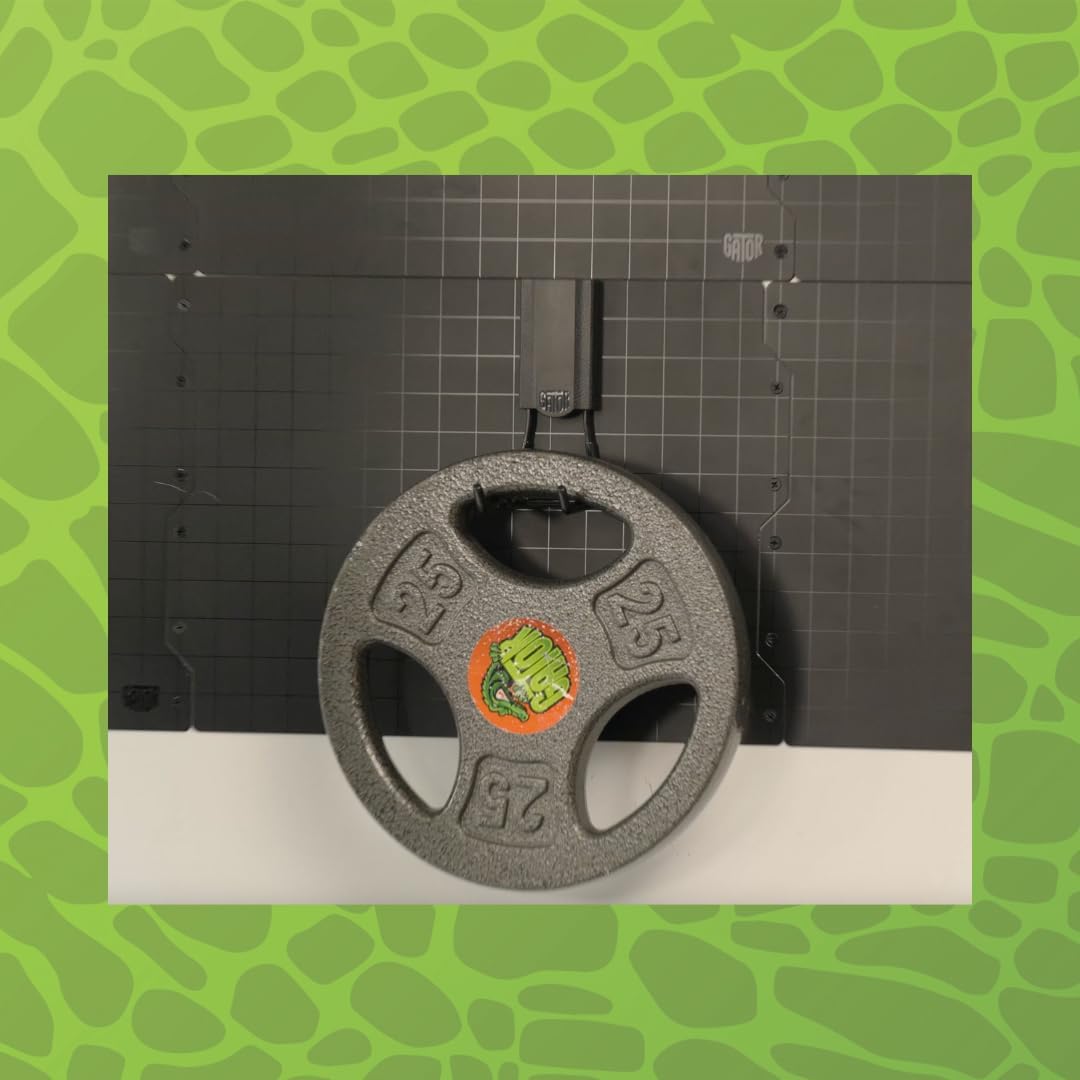 GATOR MAGNETICS Open Storage Hook: 4in Red 3-Pack, The Ultimate Workshop & Garage Storage Systems, Heavy Duty Magnetic Hooks, Sturdy Tool Organization Solutions, 25lb Hold, for All Steel Surfaces