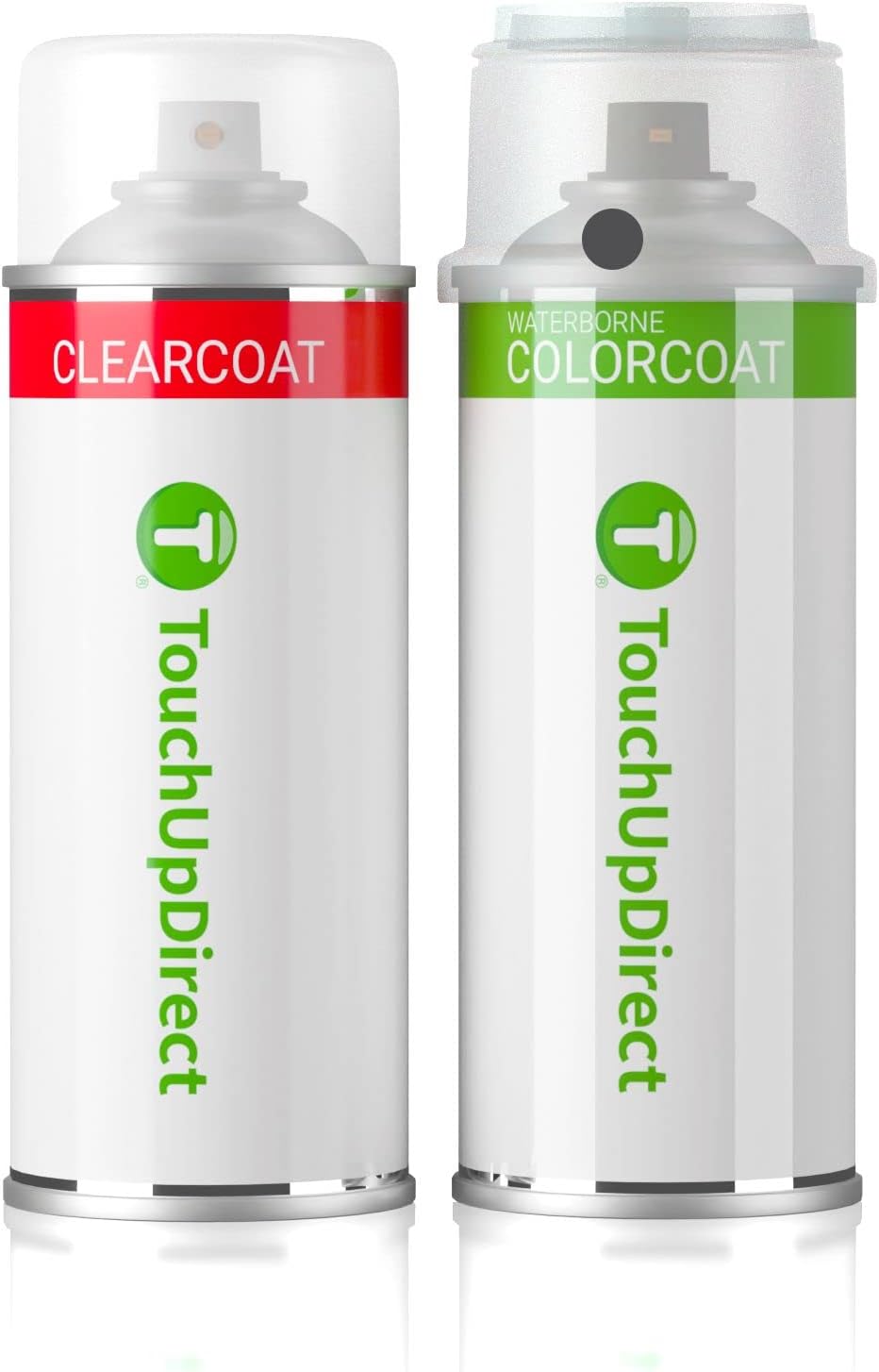 TouchUpDirect 1H1 Gray/Predawn Gray Metallic Compatible with Toyota Exact Match Touch Up Paint Aerosol - Essential Kit
