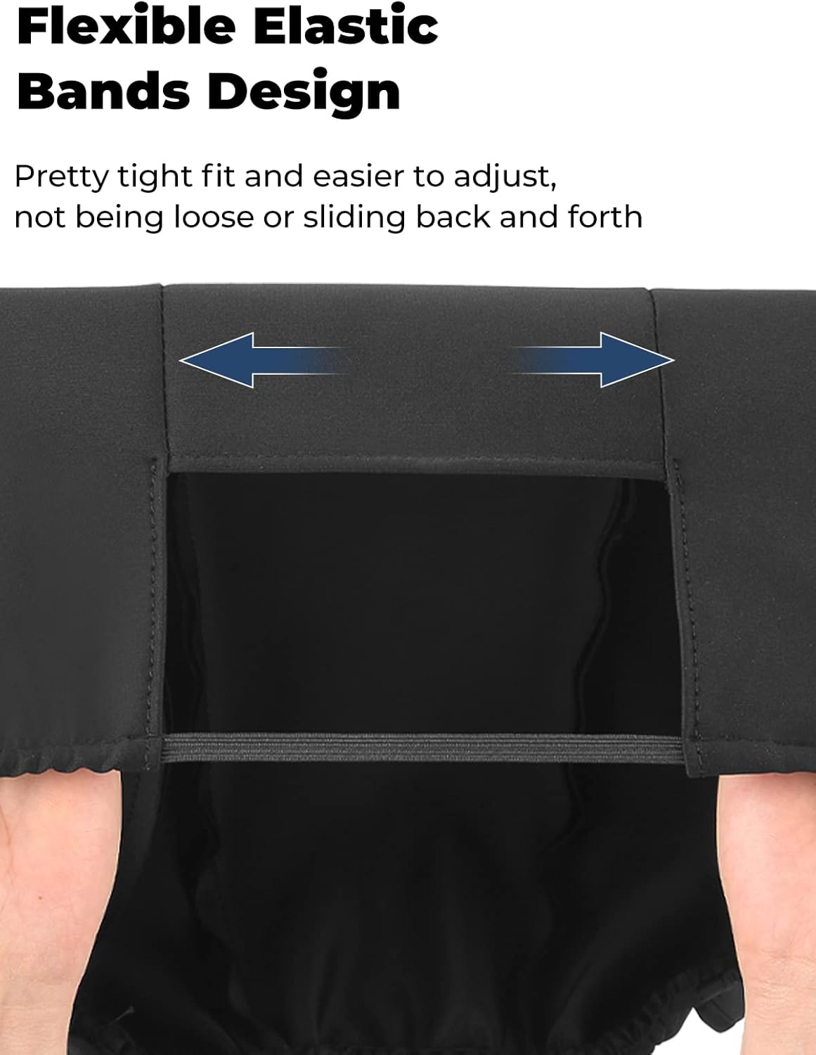 ISSYAUTO Center Console Cover Compatible with 2013-2018 Ram 1500 & 2013-2024 Ram 2500/3500/1500 Classic Model, Only for Jump Seat Console, Customized Armrest Cover Cozy Neoprene Console Cover