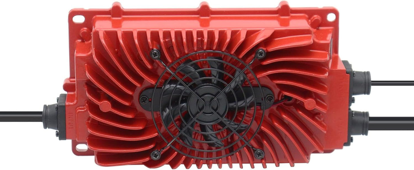 18 AMP 48 Volts Replacement Golf Cart Battery Charger for 48 Volt Club Car Golf Cart with Round 3 Pin Plug Waterproof IP65