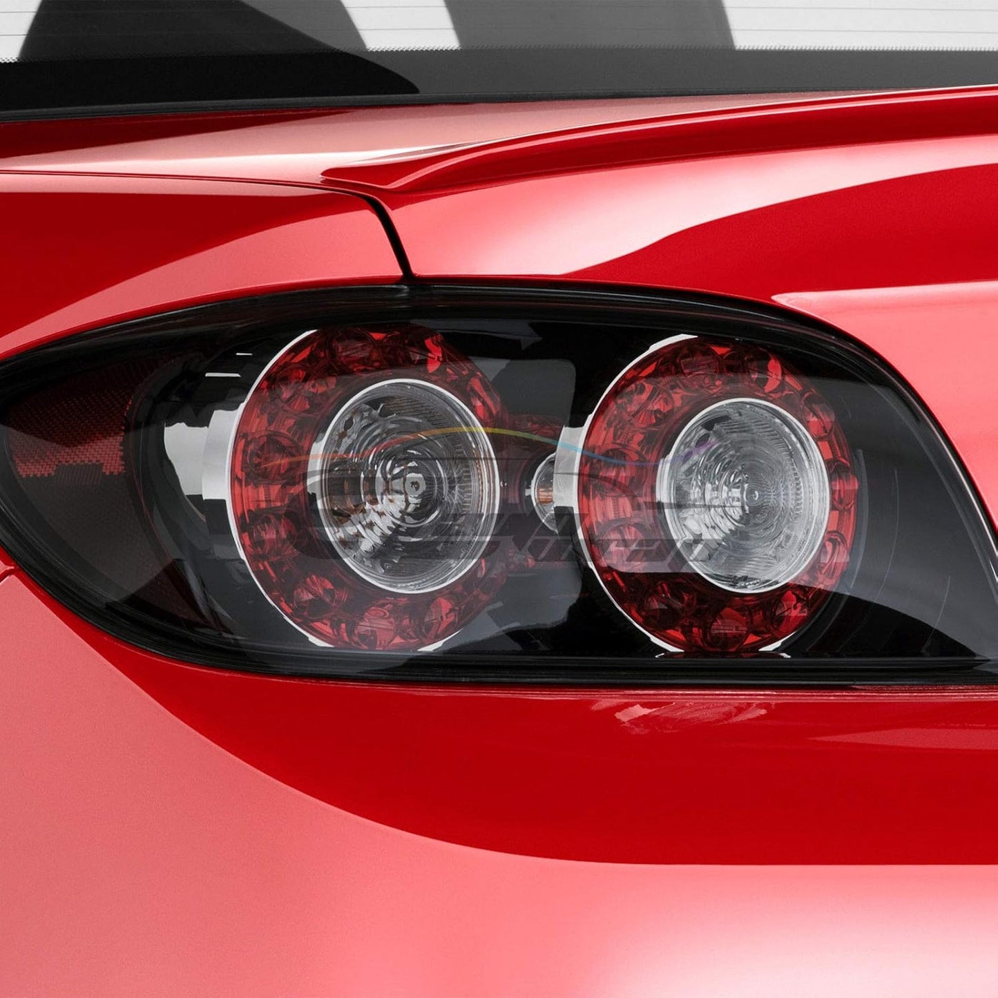 EZAUTO WRAP Free Tool Kit 12"x360" (1FT x 30FT) Glossy Light Black Smoke Headlight Taillight Fog Light Side Marker Vinyl Tint Film Self Adhesive