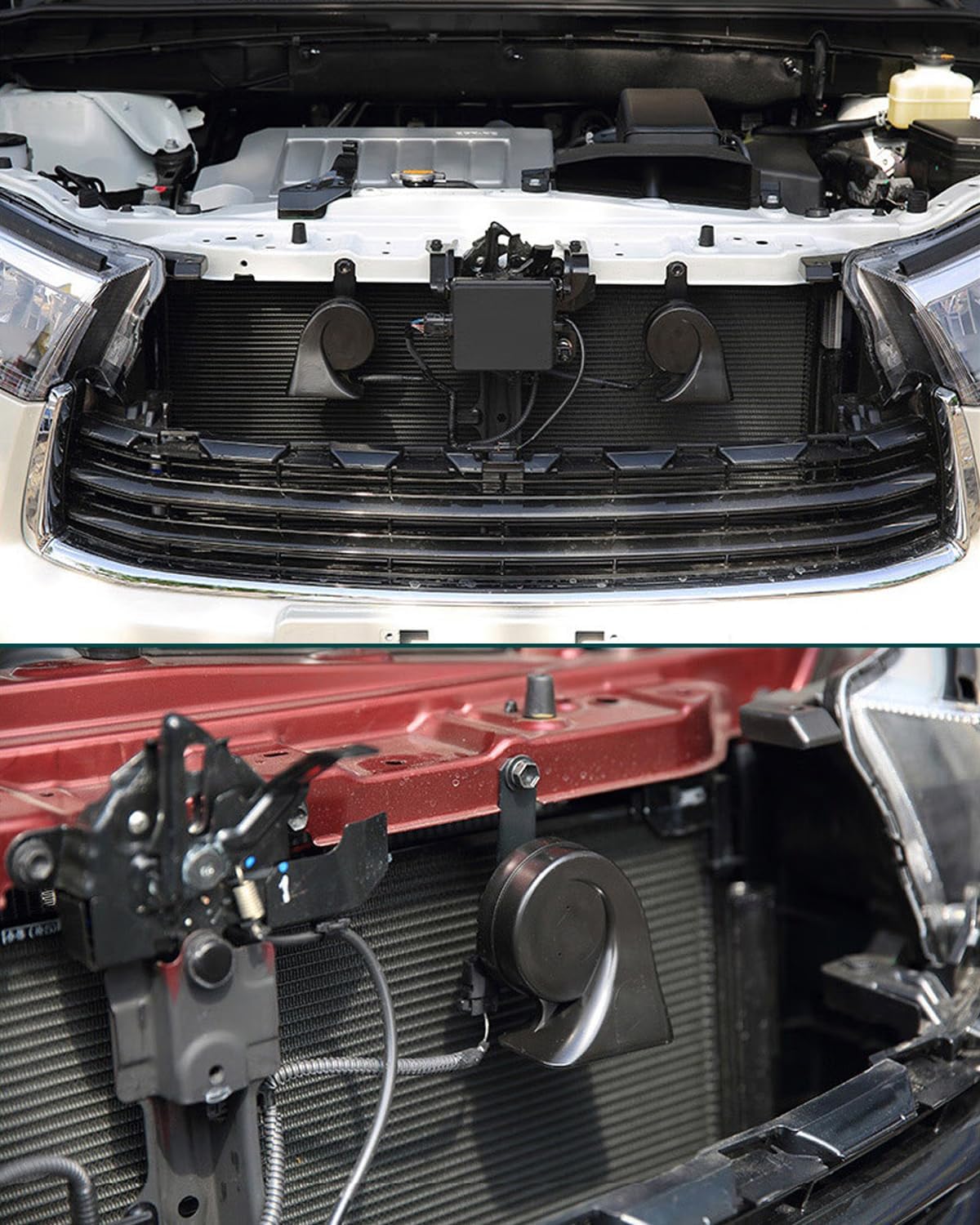 Car Horn Kit for Toyota Lexus,12V Loud Waterproof Auto Horn, High Low Dual Tone 126 Decibel, Replacement for Toyota