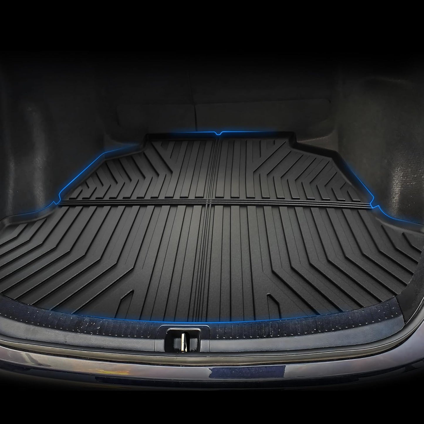 OEDRO Floor Mats Fit for 2018-2024 Toyota Camry, NOT for Hybrid & AWD Models, TPE All Weather Floor Liners Custom Fit for 2024 Toyota Camry L/LE/SE/TRD/XLE/XSE, Black