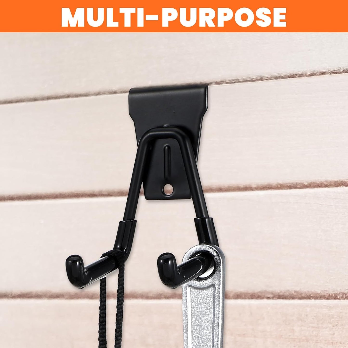 12 Pack Slatwall Hooks Heavy Duty Slatwall Accessories Garage Slatwall Hooks and Hangers Small U Hook