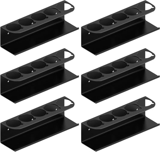 Touri 2 Pack Spray Can Holder for Garage and Workspace, Wall-Mounted Steel Aerosol Can Holder (10 Cans)