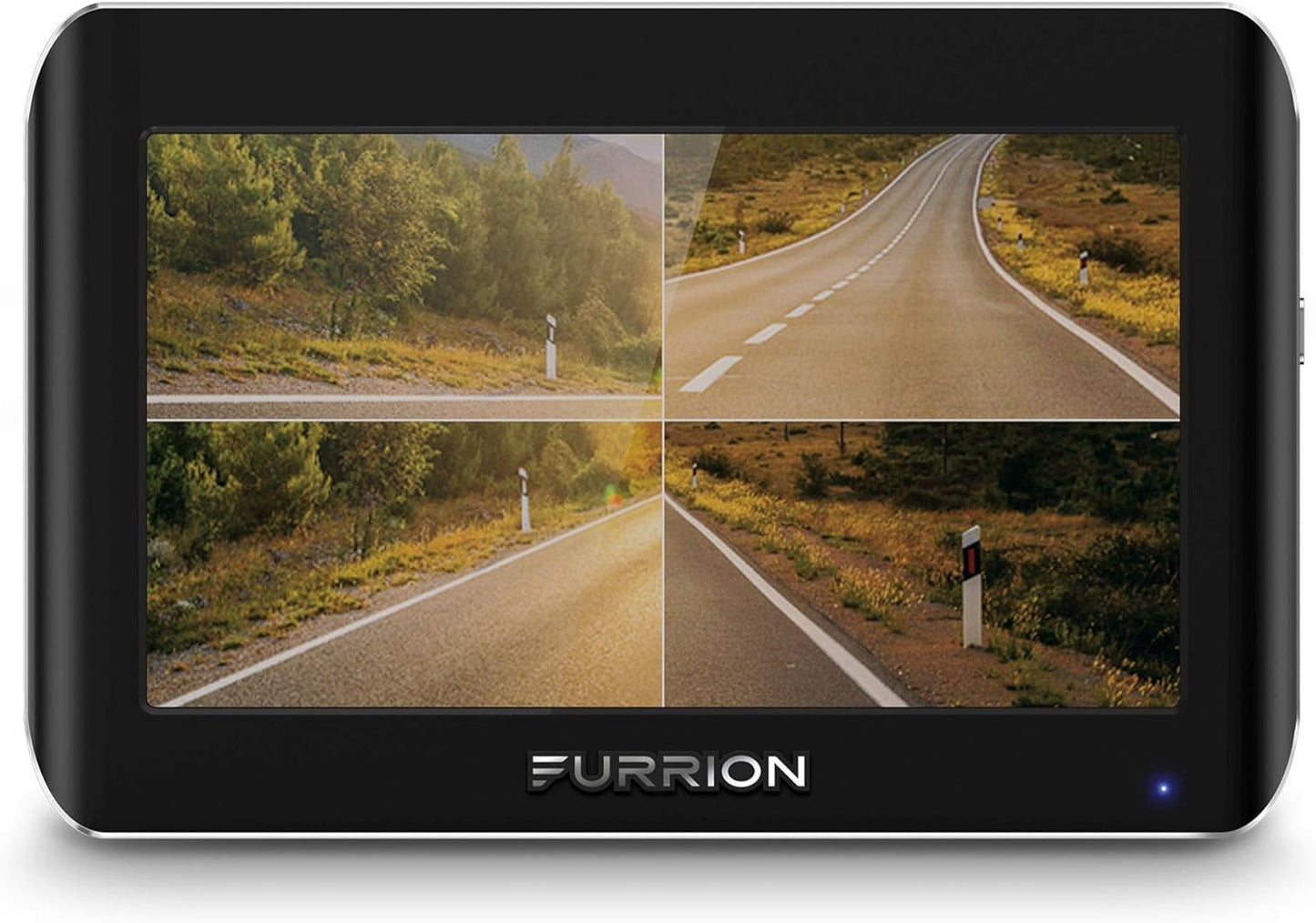 Furrion Vision S 3-Camera Wireless RV Backup System with 5-Inch Monitor, 1 Rear Sharkfin, 2 Side Running Light Cameras, Infrared Night Vision, Wide-Angle View, Hi-Res, IP65 Waterproof - FOS05TAEN