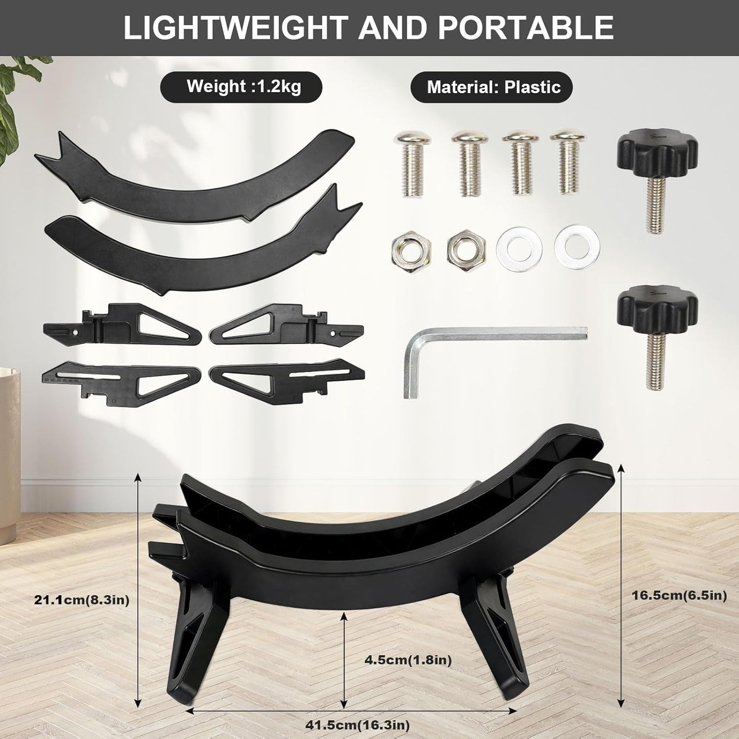 Bike Stand - Indoor/Outdoor Bicycle Rack for Home/Garage/Garden - Fits 23C-30C Mountain, Road, Gravel Bikes