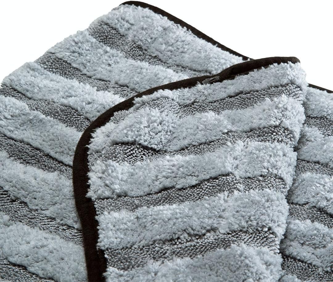 Ethos Car Drying Towel - 1000GSM Twisted Loop Microfiber Towels 20" x 30" - Car Drying Towels Extra Large, Dual Sided, Absorbs 12X Its Weight in Water! One Towel That Dries It All!