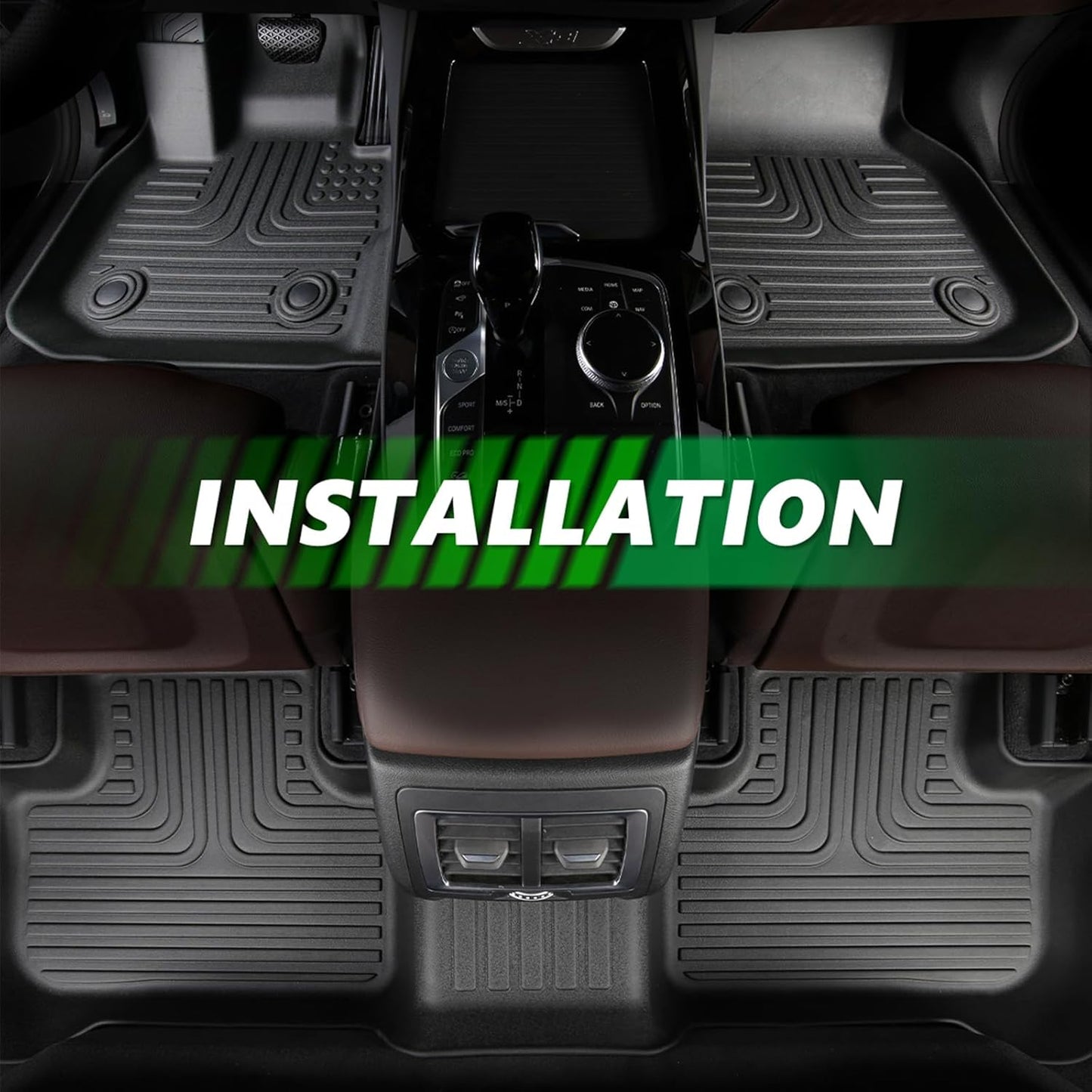 for Kia Sportage Floor Mats 2017-2022 (Gas Only),Car Mats for Kia Sportage All Weather Rubber Floor Mats Cargo Liner Accessories