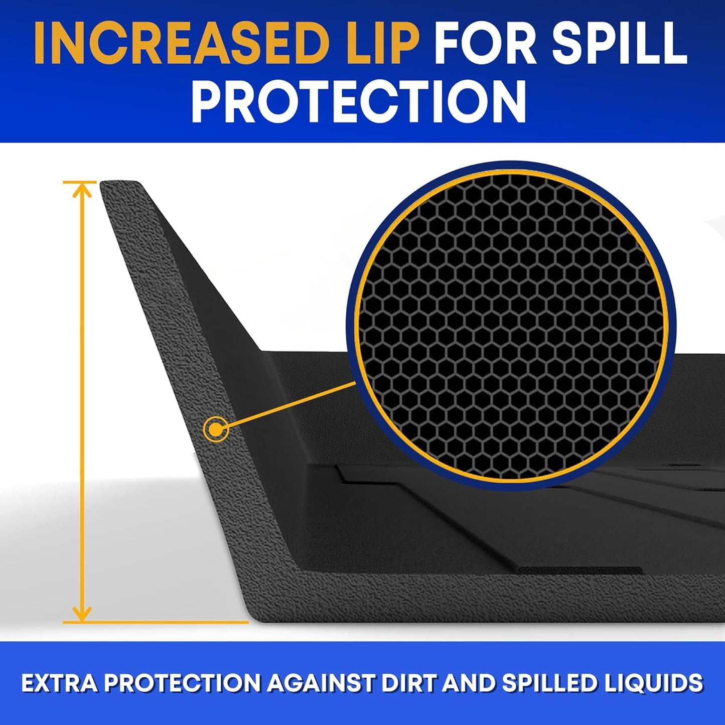 Premium Cargo Liner for Jeep Grand Cherokee 2011-2021 - 100% Protection - Custom Fit Car Trunk Mat - All-Season Black Cargo Mat - 3D Shaped Laser Measured Trunk Liners for Jeep Grand Cherokee