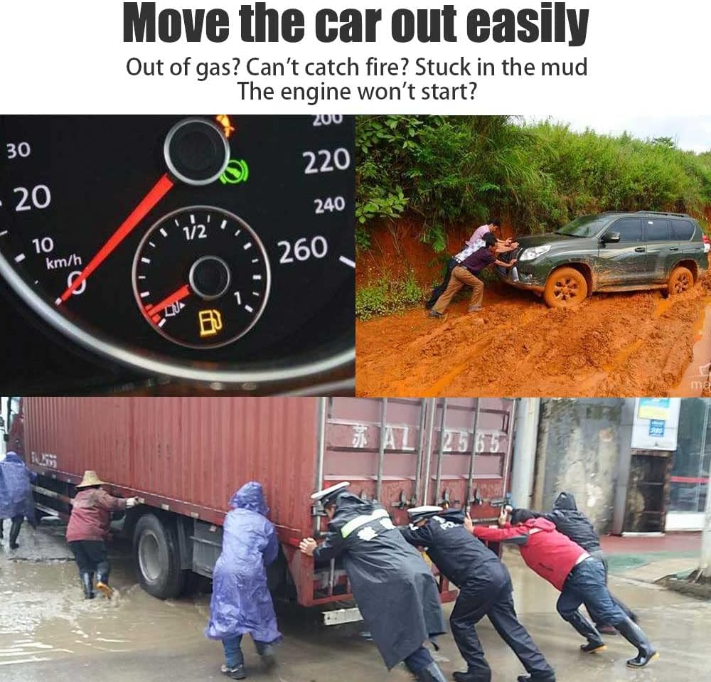 Heavy Duty Tow Strap with Safety Hooks | 2” x 16.4’ | 13200 LB Capacity, Tow Rope Yellow Shackle for Vehicle Recovery, Hauling, Stump Removal & Much More,Best Towing Accessory for Car