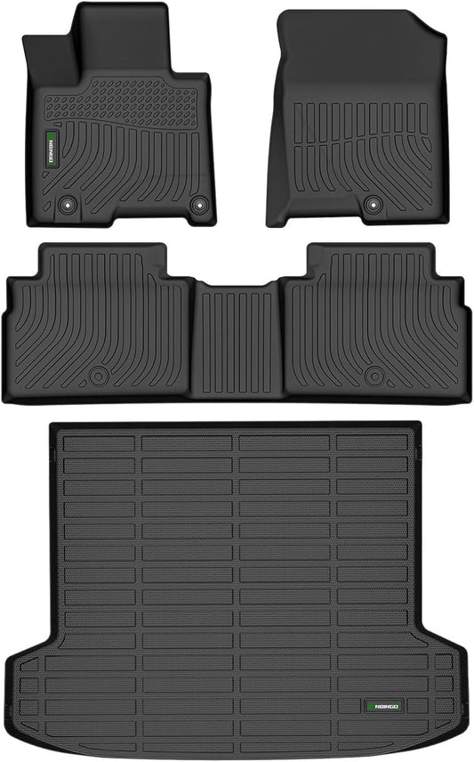 ANBINGO®Floor Mats & Cargo Liner for Hyundai Tucson PHEV (Plug-in Hybrid) 2022-2025 All Weather Mat for Tucson TPE Car Matt Rugs for Tucson Rubber Trunk Carpet Accessories