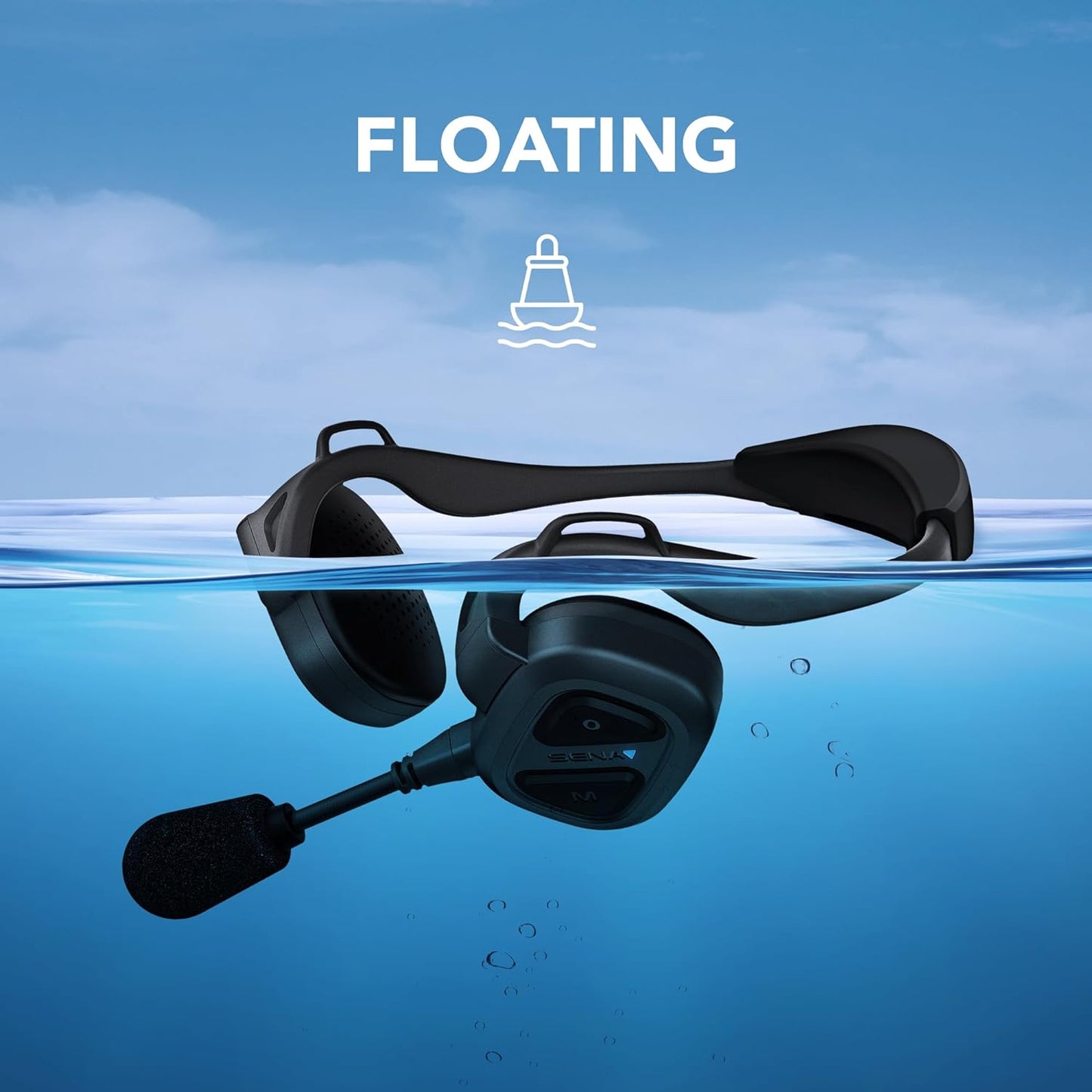 Sena Nautitalk Bosun On Board Crew Communication Headset for Sailing & Yachting, a.k.a. Marriage Saver, 2-Dual Pack