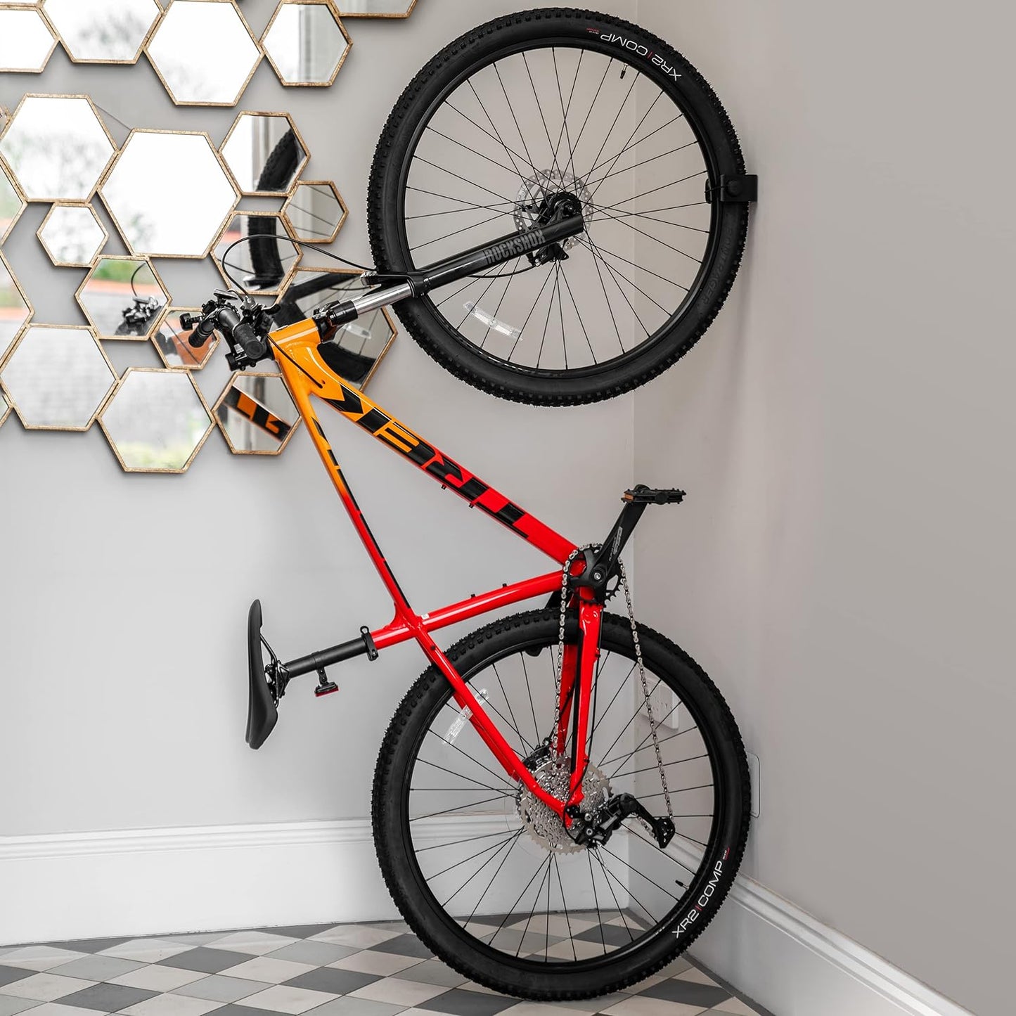 Hornit CLUG PRO | Wall Mounted Bike Rack | Secured by FIDLOCK | 5 Sizes | Easy to Install