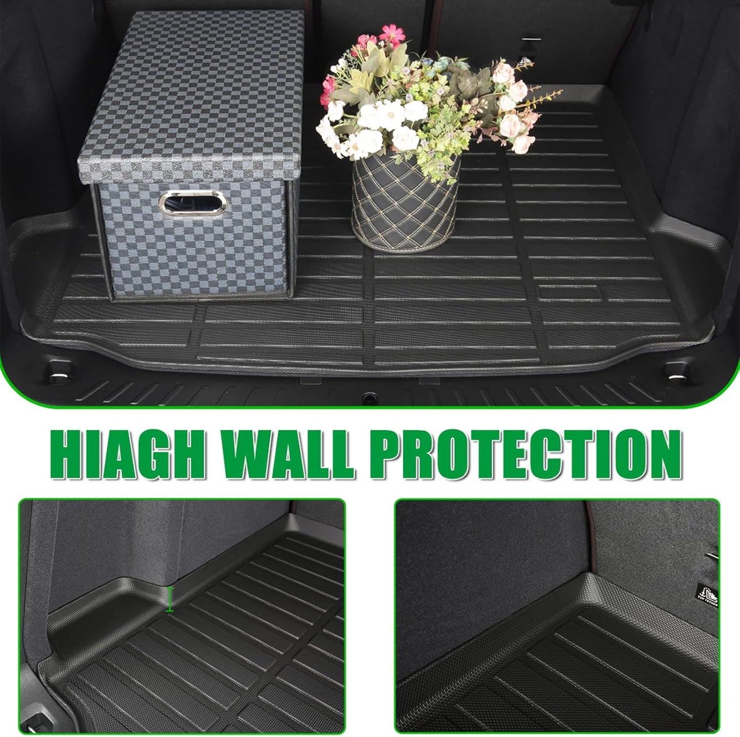 Floor Mats & Cargo Liner for Buick Encore GX AWD 2020-2025,for Buick Encore GX AWD 2020-2025 Preferred | Select | Essence, 2024-2025 Sport Touring | Avenir, (Cargo Tray in Upper Deck Position)