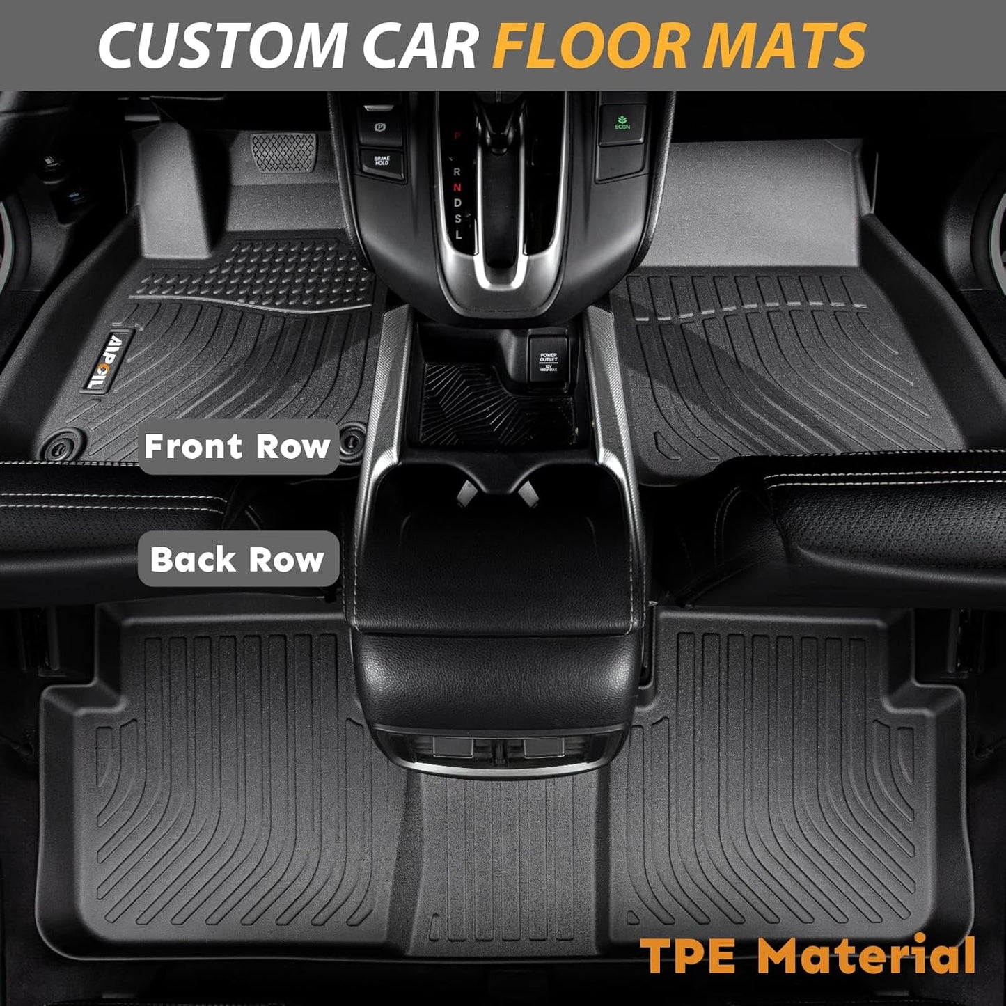 AIPOIL® Floor Mats & Cargo Liner Set for 2022-2025 Volkswagen Taos AWD | All-Weather | Easy to Clean | All-Round Protection丨Full Set Automobile mats Accessories.