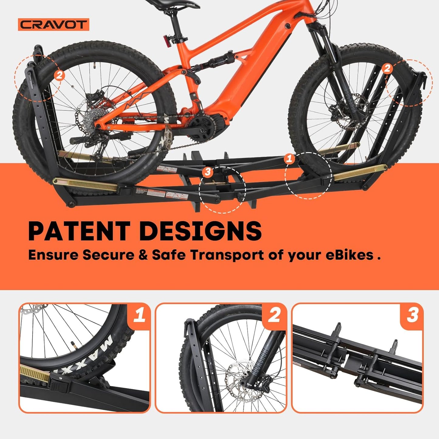 MagRack XA, Add-On MagRack X1, Expandable Hitch Bike Rack, Adding Extension for X1 Bike Rack