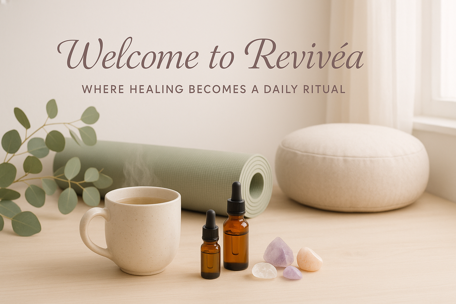 Welcome to Revivéa— Where Healing Becomes a Daily Ritual